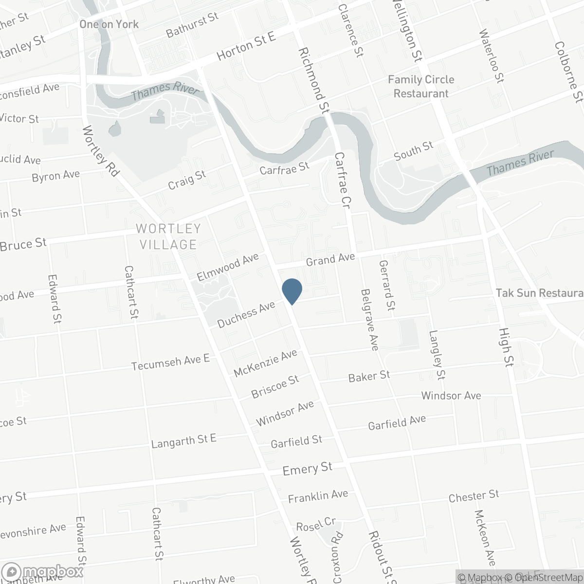 140 RIDOUT STREET S, London, Ontario N6C 3X6